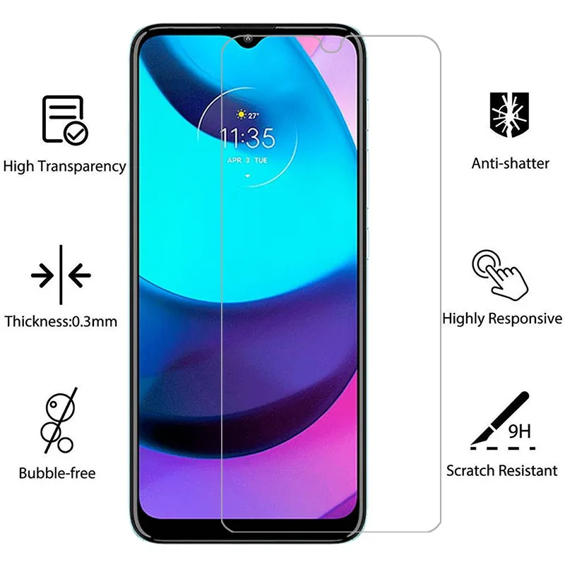 Закаленное стекло для Motorola Moto E20 чехол телефона Motorolae20 Motoe20 Motoe E 20 20e задняя крышка