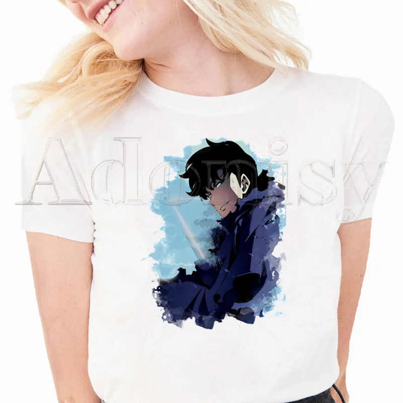 

Solo Leveling Printed T Shirt Women 90s Graphic T-shirt Harajuku Tops Tee Cute Short Sleeve Animal Tshirt Female Tshirts