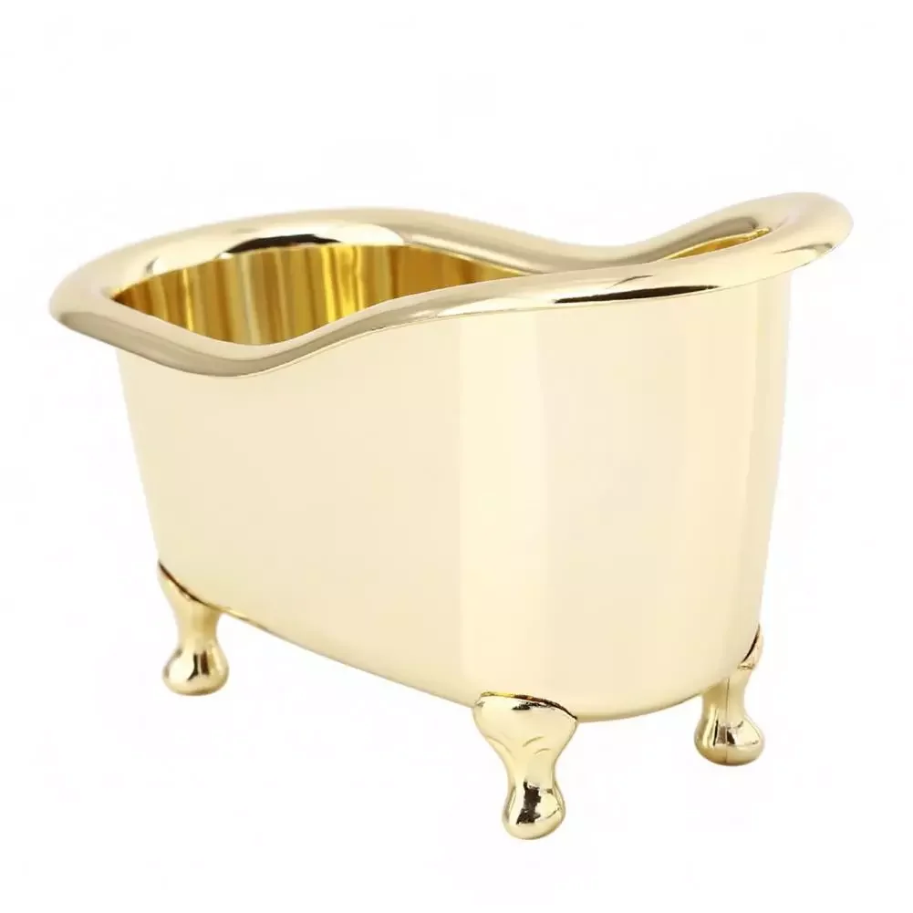 

Storage Case Exquisite Space-saving Water-proof Creative Bathtub Shaped Opening Storage Box for Bathroom