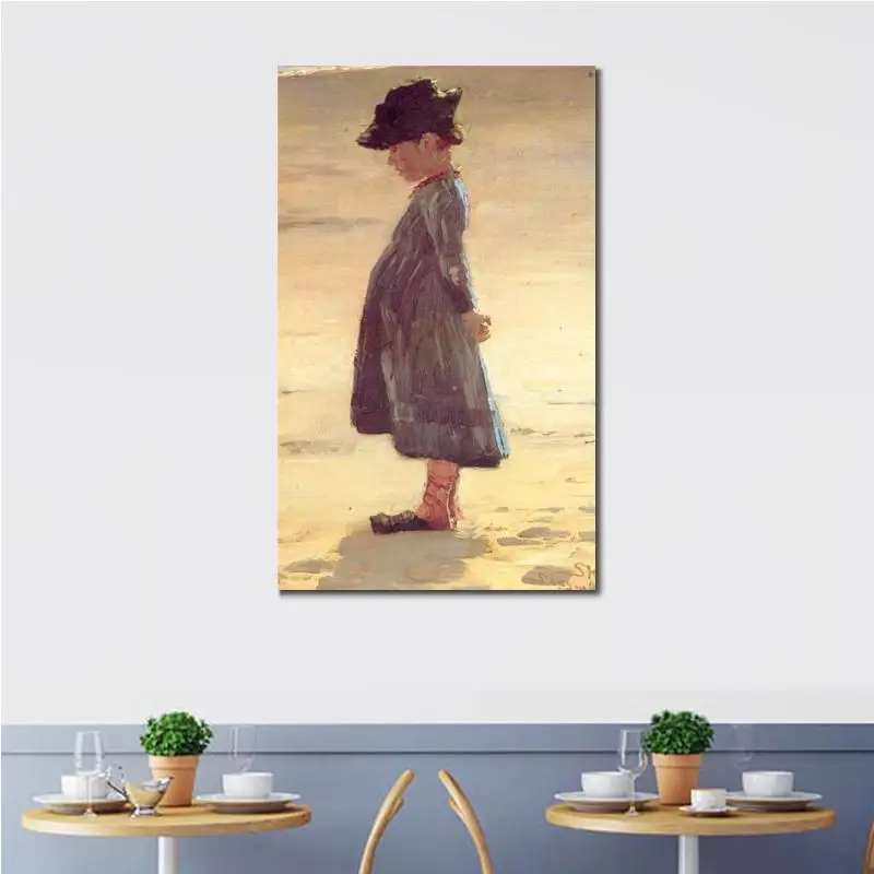 Картины с датской девушкой на пляже педером Северином кройе распродажа