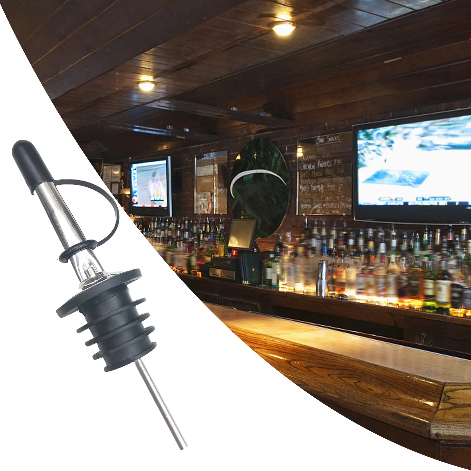 Классическая бутылка для ликера носик с коническим носиком из нержавеющей стали