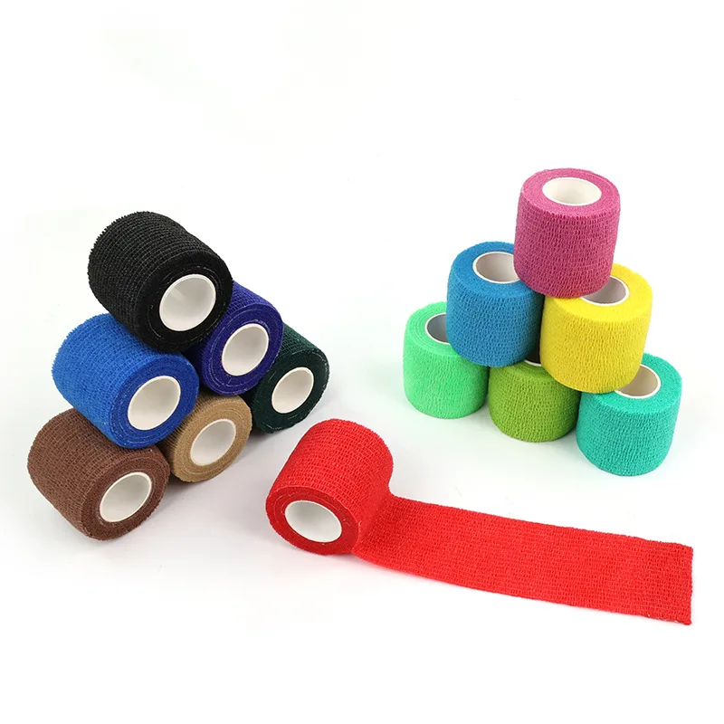 

Soft Skin Medical Gauze Bandage Breathable Elastic Self-adhesive Bandages Travel Sports Fixing Finger Wrist Ankle Bandages