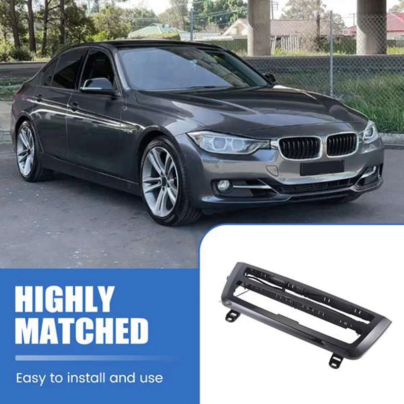 Внутренняя отделка панели кондиционера автомобиля со светодиодной подсветкой