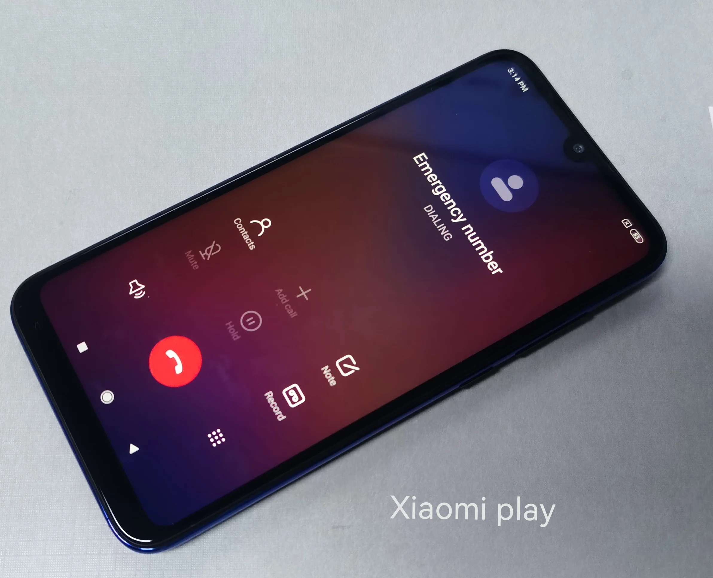 Смартфон Xiaomi Mi Play Mediatek MT6765 Helio P35 1080X2280 пикселей случайный цвет с подарком |