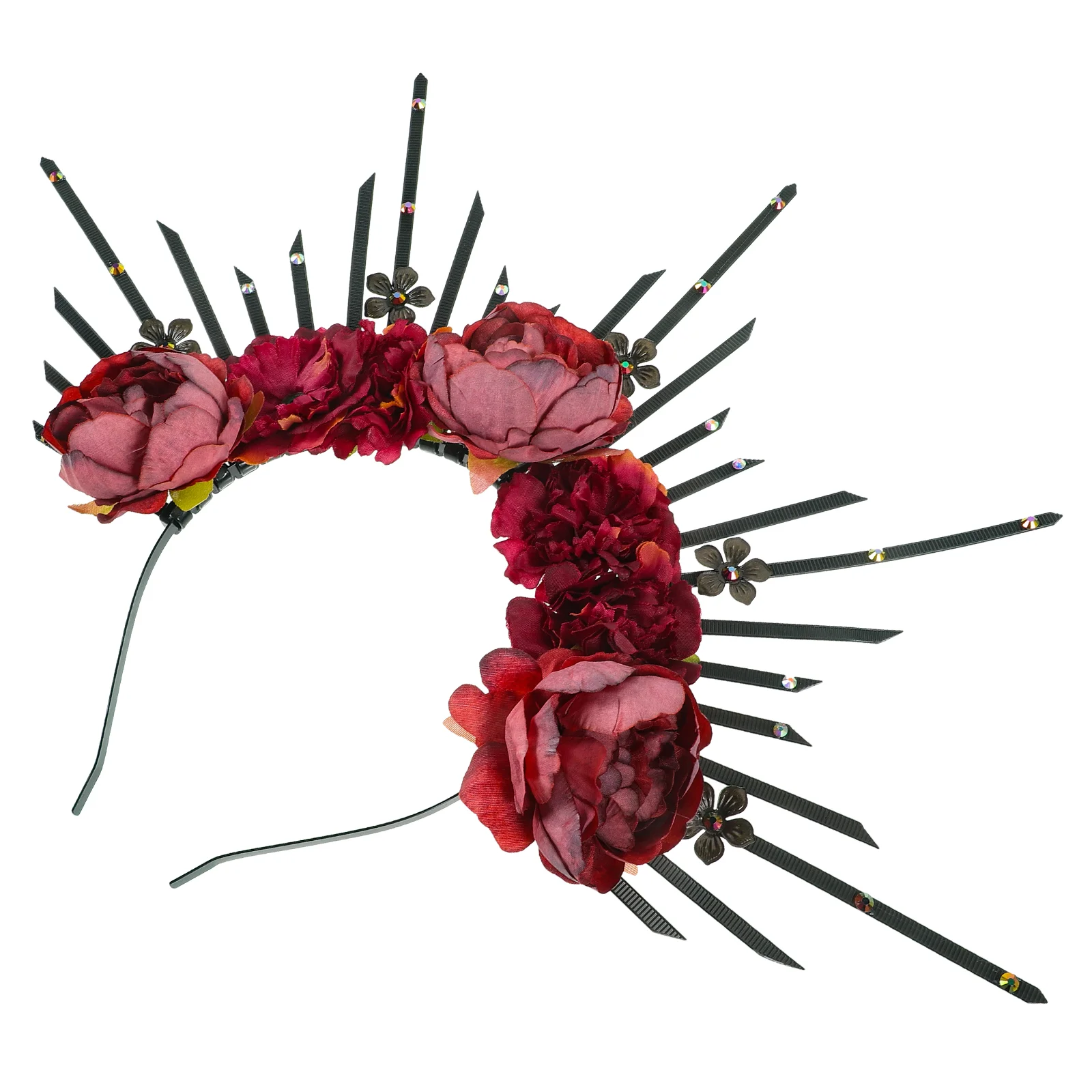 

Women's Headband Hair Accessories Halloween Flower Headbands Fabric Lolita Headwear