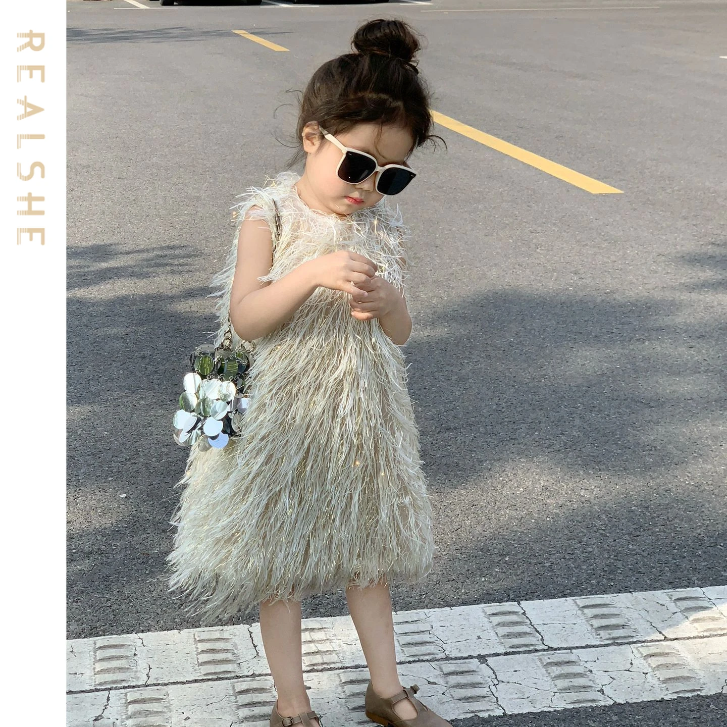 

Baby Girls Clothes 2023 New Kids Princess Dress Summer Sleeveless Tassel Girl Dresses Birthday Party Children Costumes