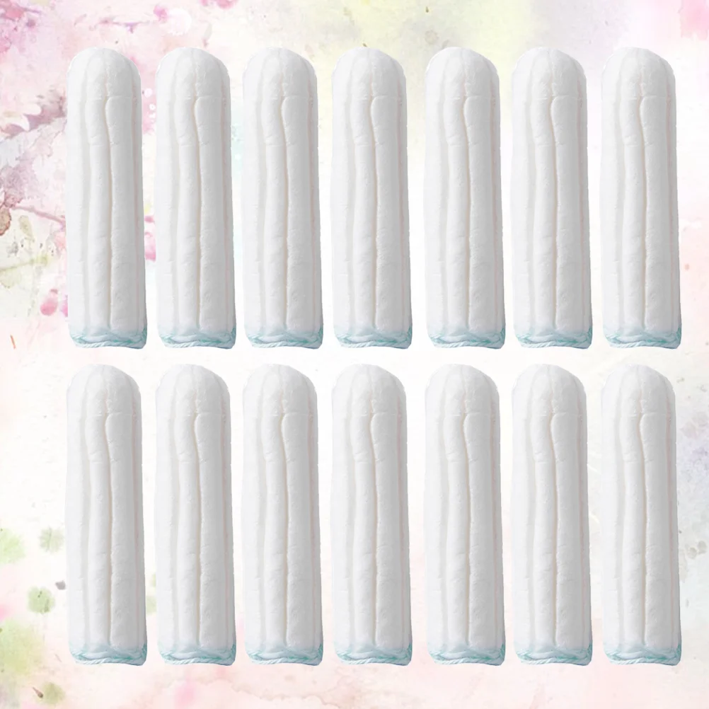 

100Pcs Swab Tampons Organic Cotton Vaginal Tampons Replace Feminine Hygiene Sanitary Towel Women Pads (Ordinary