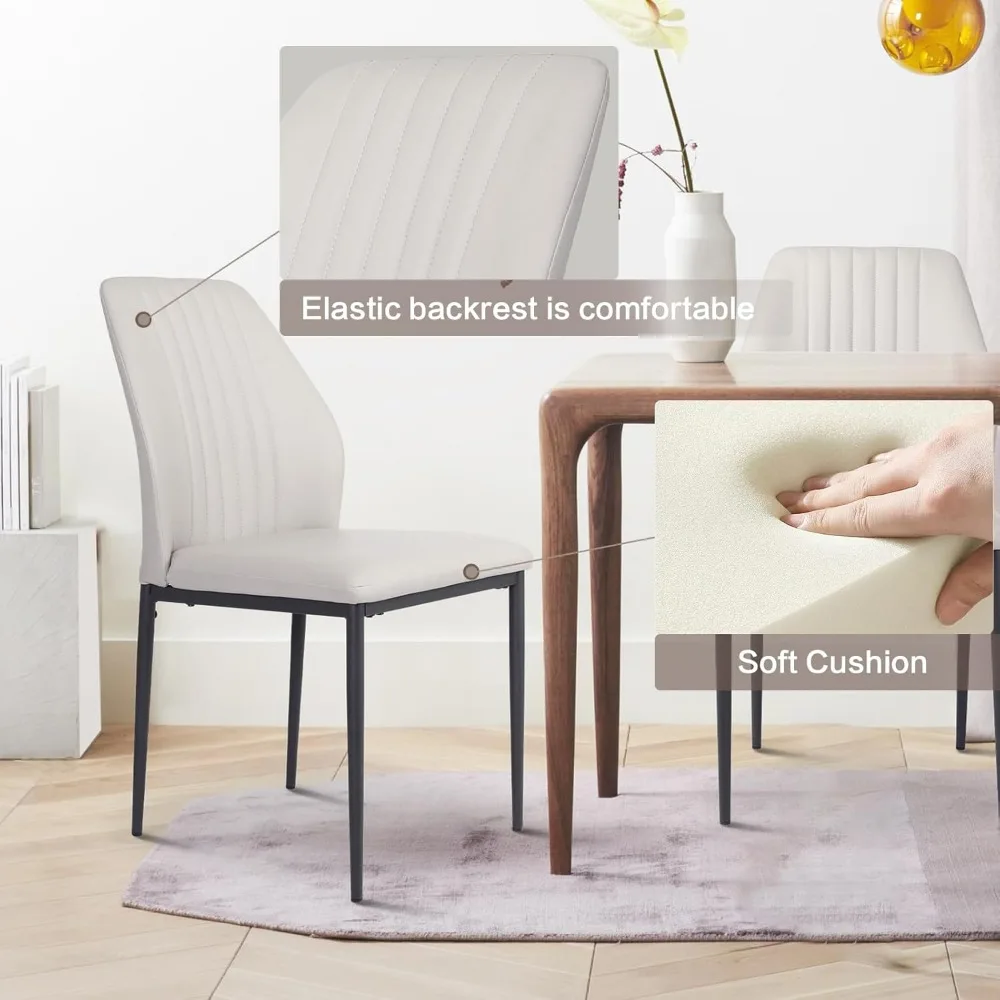 Современный обеденный стол на 6-8 человек прямоугольный кухонный компактный