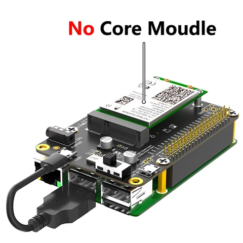Плата расширения Mini PCI-E WWAN для Raspberry Pi 3G/4G и LTE Base HAT для Samsung ARTIK/Rock64