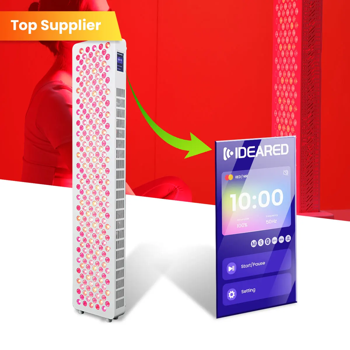 IDEA 240 шт Φ сенсорный экран терапия синяя индивидуальная красная инфракрасная