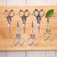 stainless steel vintage scissors retro sewing needlework scissors fabric cutter embroidery tailor scissor thread tools shears
