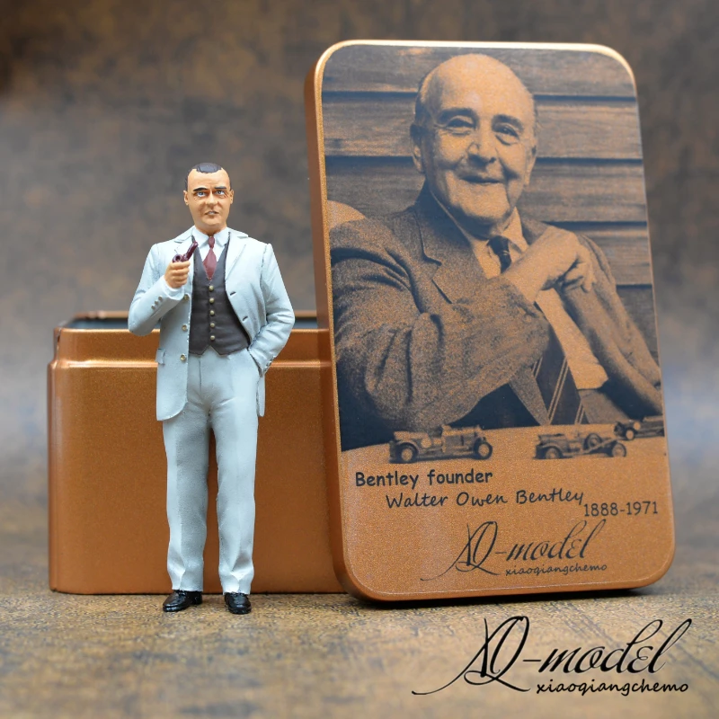 

Мини-модель машины Jingshang модель сцены кукла модель Bentley founder 1:18 жестяная коробка в твердом переплете