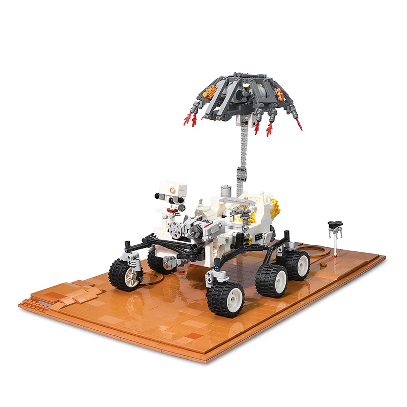 

Shuttle Launch Space Rocket International Ship Mars Model Perseverance Building Kits Bricks Kids Toys Spaceport Spaceship