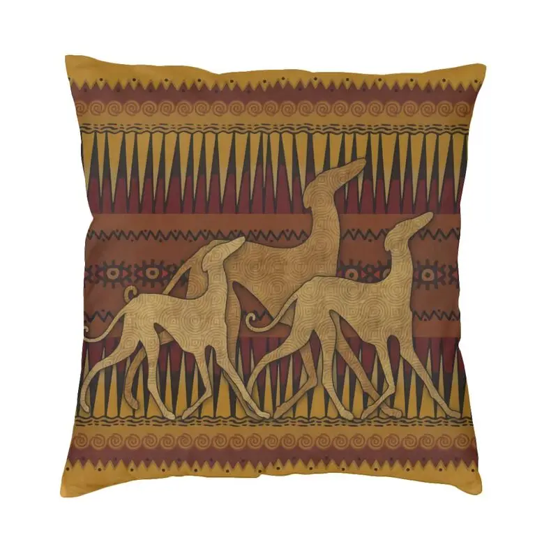 

Наволочка Greyhound с изображением собаки, наволочка для дивана, гостиной, квадратная наволочка для подушки, декоративная наволочка