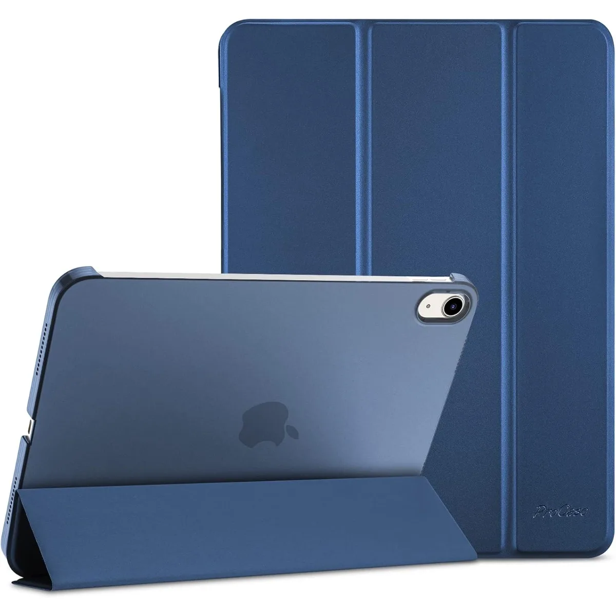 Фото Чехол для iPad (A1616) 11-го поколения, 11 дюймов, 2025/iPad 10-го поколения, 10,9 дюймов, 2022 г., поддержка Touch ID, автоматическое пробуждение/сон - темно-синий №4