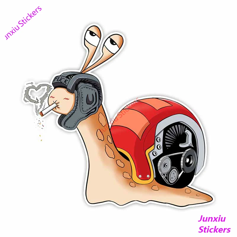 

Наклейки на бампер KK16 * 15 см, с рисунком улитки