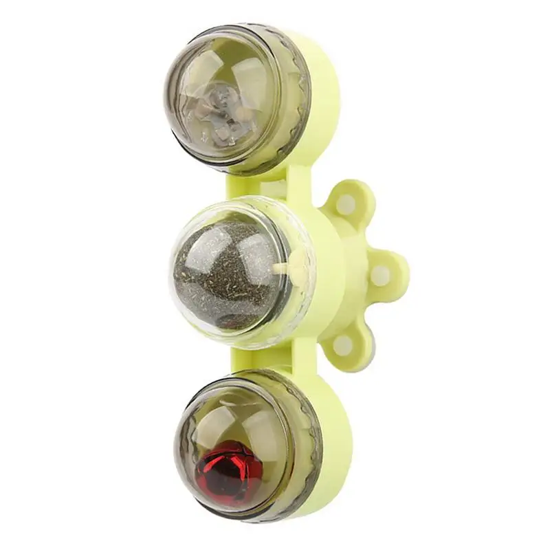 

Windmill Cat Toys Lightweight Windmill Turntable Teasing Cat Toy Pet Accessories Wall Mount Cat Toy For Cat Tooth Cleaning