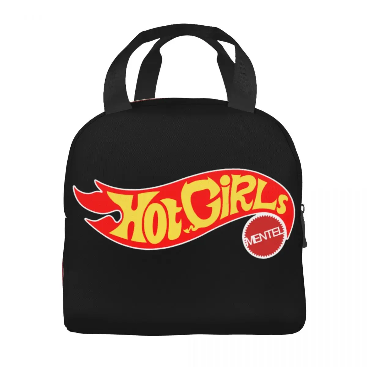 Изготовленная на заказ модель логотипа Hot Wheels изолированная сумка для обеда