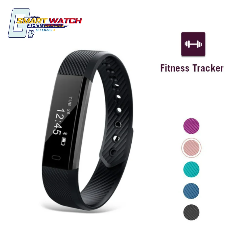 

2022 смарт-браслет ID115 Bluetooth band Finess Ttacker Будильник спортивные мужские и женские для Android xiaomi huawei PK Bips 115p