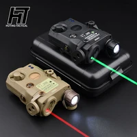 airsoft peq laser battery box uhp peq15 la 5c red dot laserir night visionwhite light strobe fit 20mm rail hunting ar15 weapon