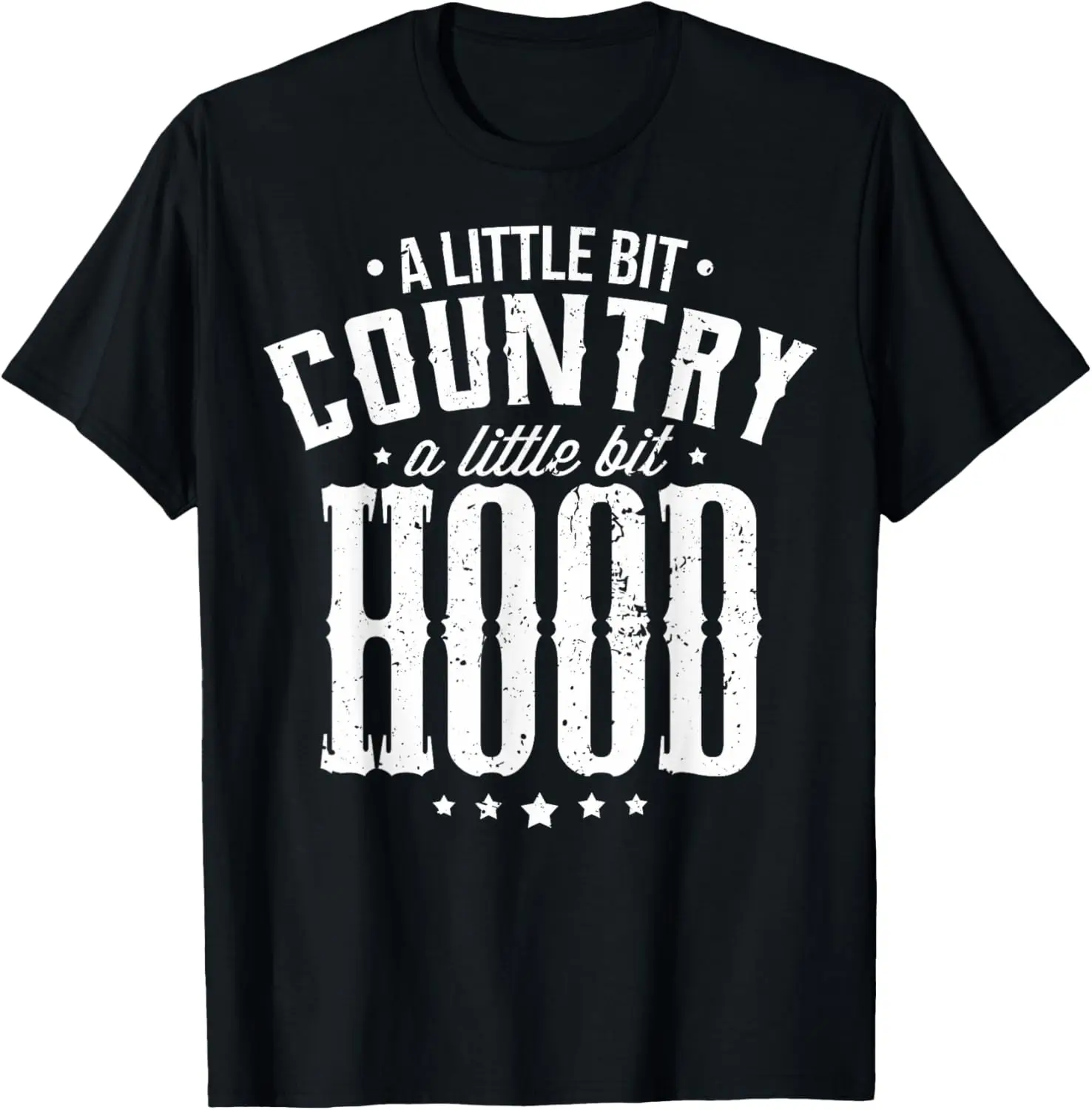 Деревенские музыканты Футболка с капюшоном Little Bit Country A