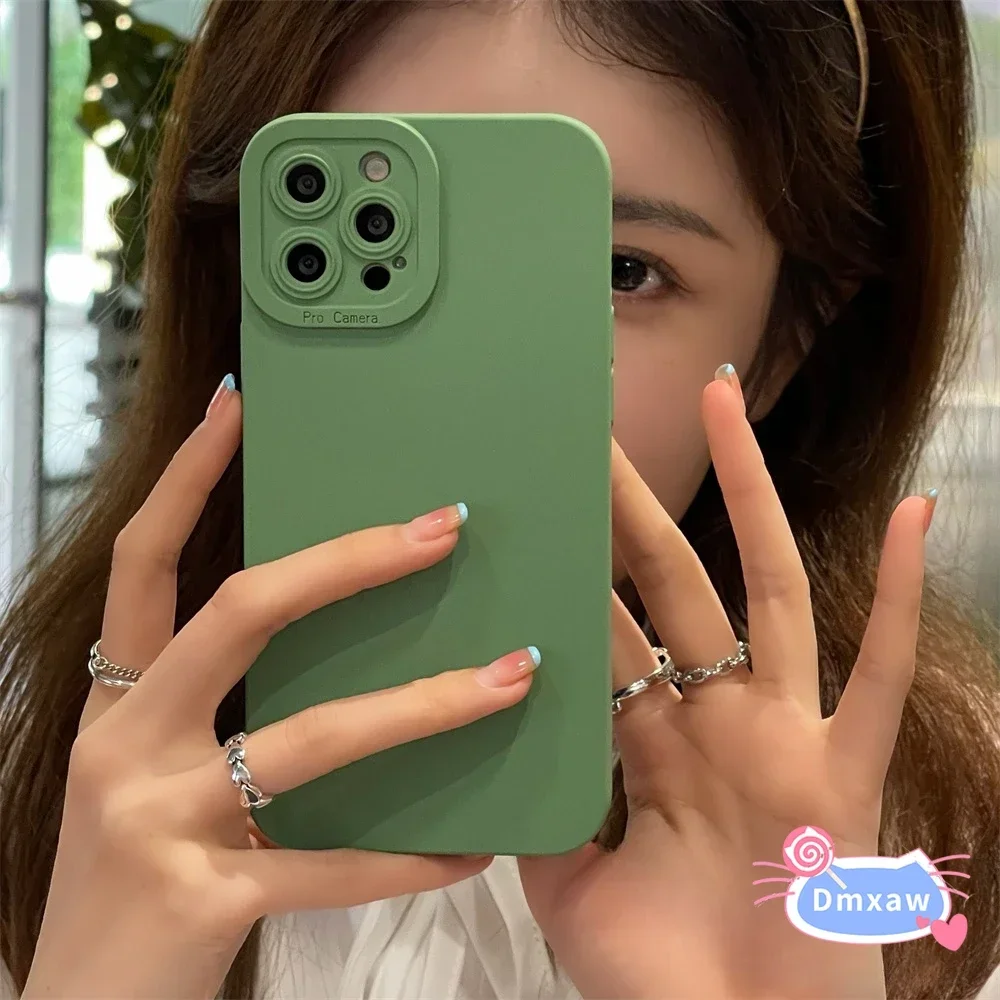 Для Redmi Note 13 Pro 4G Poco M6 10A 10C 9 9A 9C Prime 8 8A однотонный матовый мягкий чехол для телефона