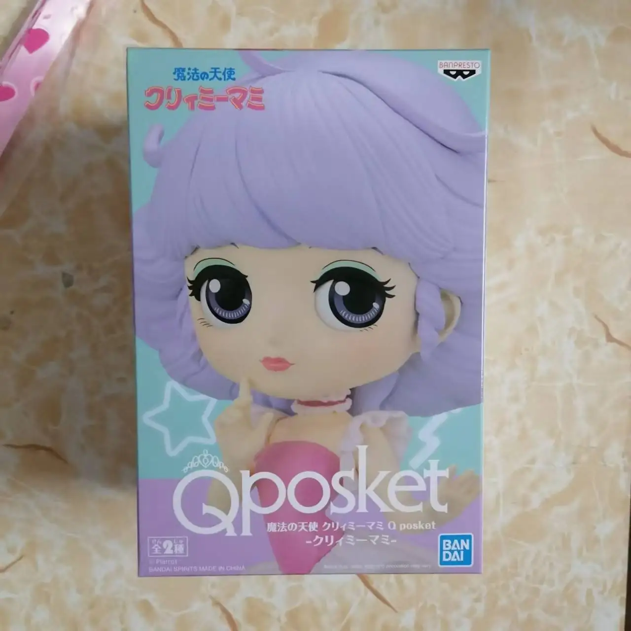 

New In Stock 100% Original Banpresto Qposket Magical Angel Creamy Mami Action Figure Boxed Model Collection Model Toys for Boys