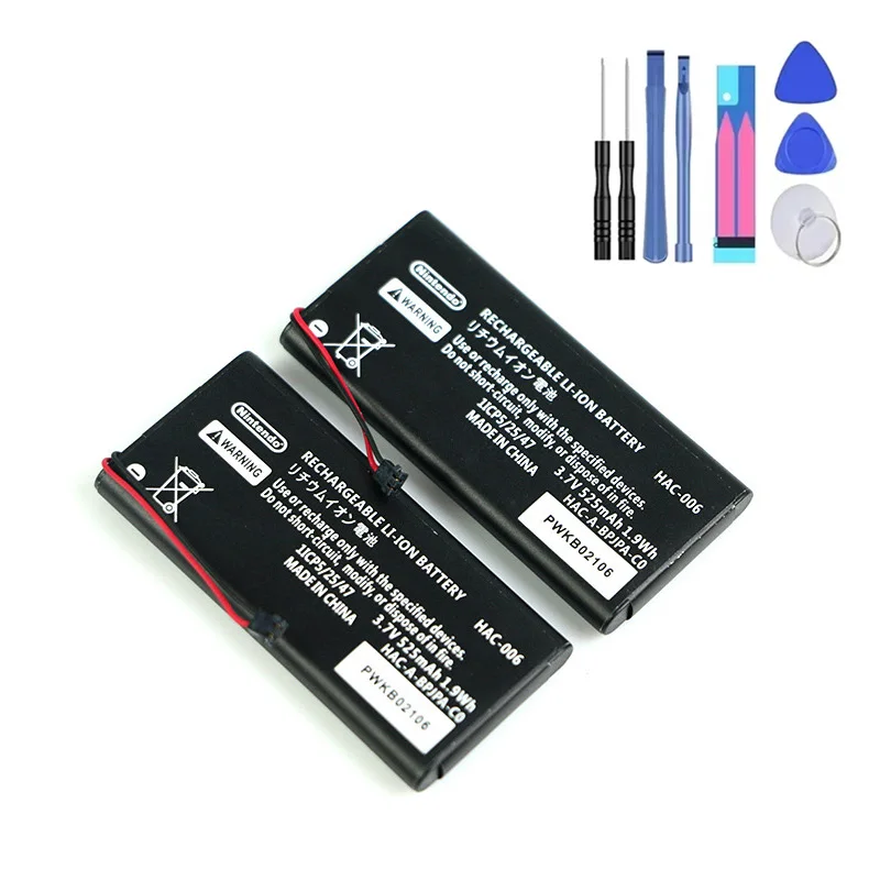 525 мА AC 006 HAC-006 Аккумулятор HAC-BPJPA-C0 HAC-015/016 HAC-A-JCR-C0 для контроллера Nintendo Switch Ns Joy-Con Joycon