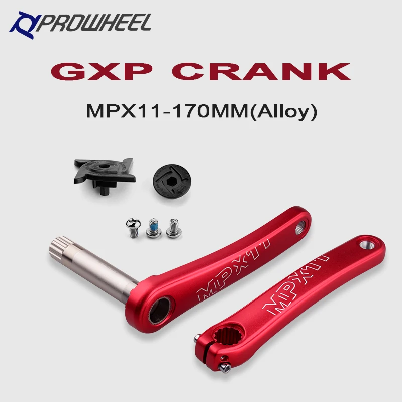 

Звездочка для велосипеда PROWHEEL MPX11 Кривошип горного велосипеда KET 8/9/10/11/12 Speed 170/175mm совместимая с SRAM MTB