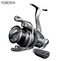 high quality 1000 series ultra light 5 11 spinning wheel aluminum alloy shallow spool saltwater bass small fishing reel