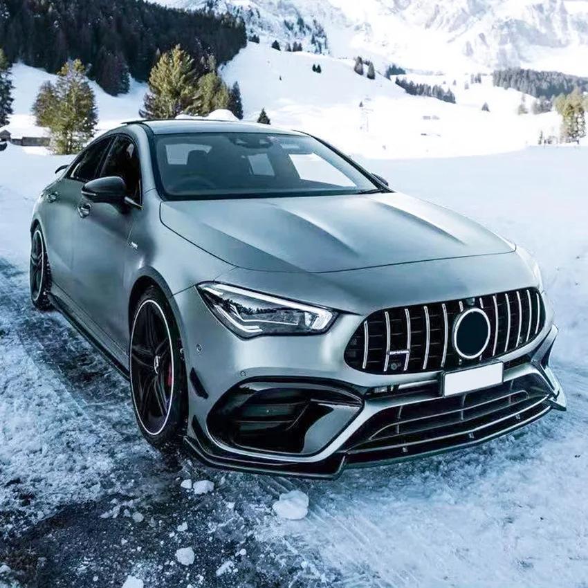 2020-2023 для Mercedes Benz CLA Class C118 X118 ранний AMG нижний передний бампер разделитель губ