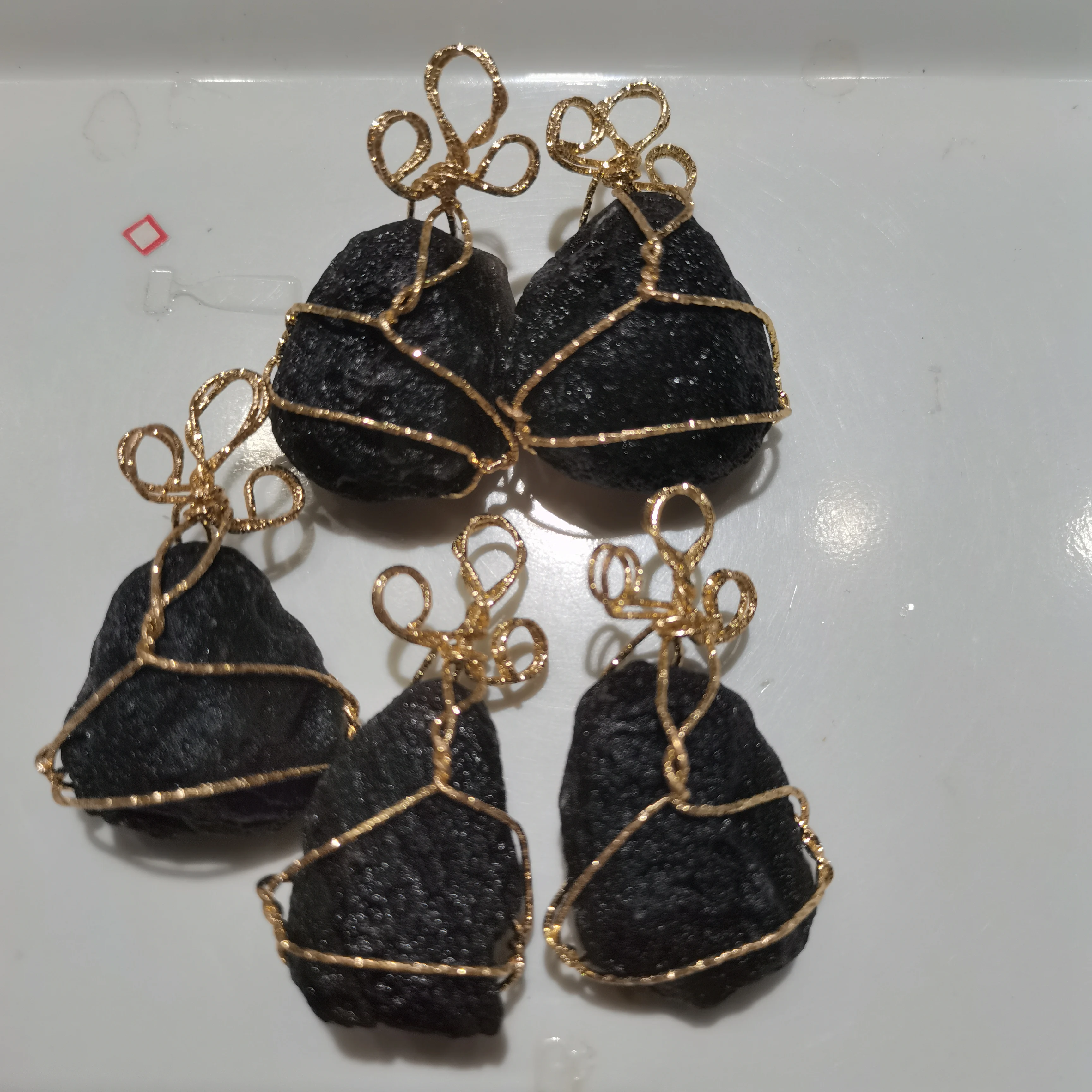 Подвеска из черного индохинита Tektite, 100% настоящий оригинальный натуральный метеорит Tektite, энергия космической мощности, счастливый камень здоровья, подарок