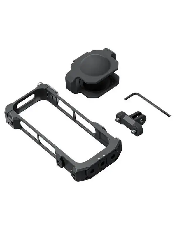 

Multifunctional Extension Frame Aluminum Panoramic Sports Camera Accessories For Insta360X3 Magnetic Mount Camera Border Bracket