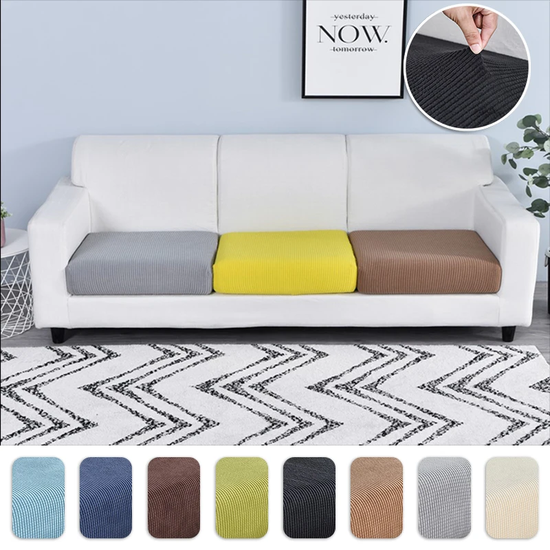 

15 однотонных цветных чехлов, жаккардовая мебель, защитная Толстая наволочка для дивана, защитный чехол для дивана, эластичный чехол для сид...
