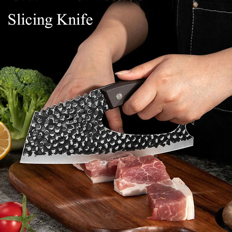 

Household Kitchen Knife Labor Saving Cooking Knife Multi-use Cleaver Knife High Carbon Steel Slicing Knives Portable Knife