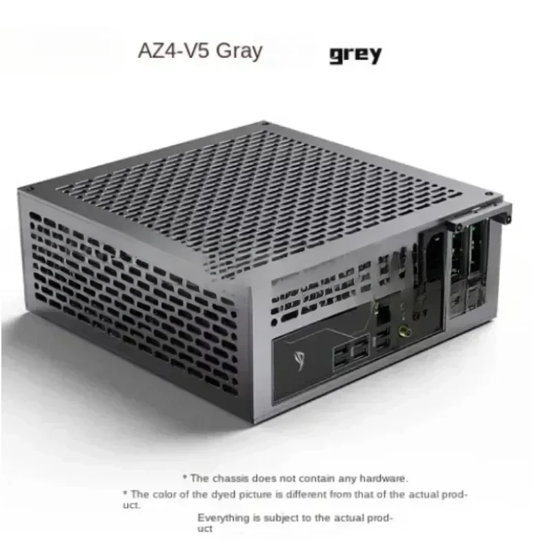 Lzmod 5L A24-V5 двойной слот одноэкранный корпус двухсторонний фаска 1U блок питания Itx