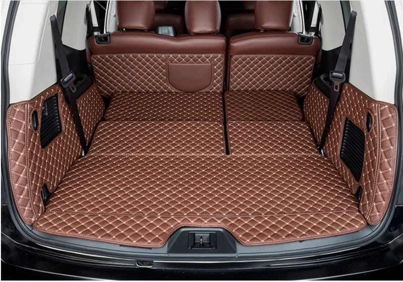 Высокое качество! Специальные коврики для багажника автомобиля Nissan патруль Y62 6 7