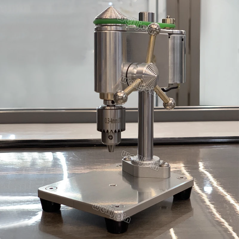 

Микро-настольная дрель переменного тока 100-240 В, мини-сверлильный станок с регулируемой скоростью, адаптер питания, прецизионный инструмент для ремонта часов