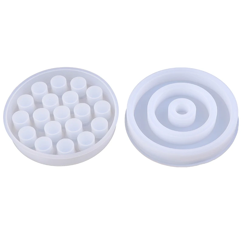 

Round Tray Silicone Mold Jewelry Box Storage Box Mold DIY Handcraft Holder