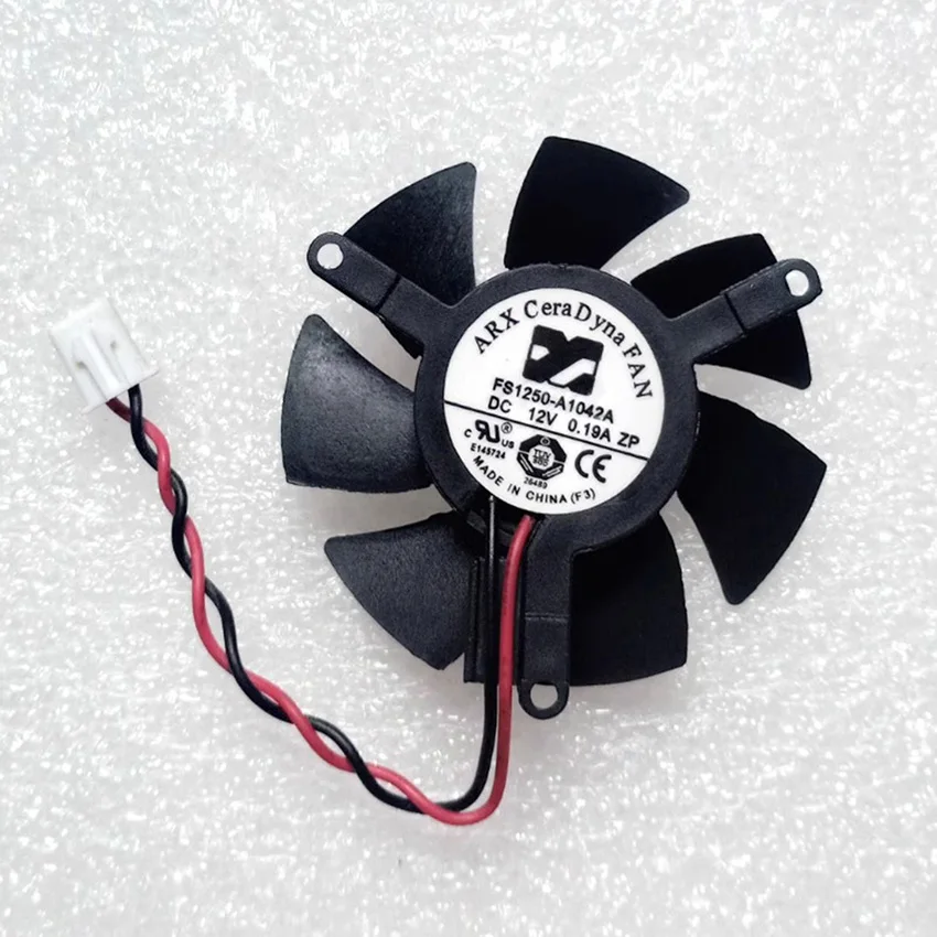 Новый охлаждающий вентилятор с вилкой 2 0/с 54 для FS1250-A1042A 12 В 0 19 А 430 610 620 6670
