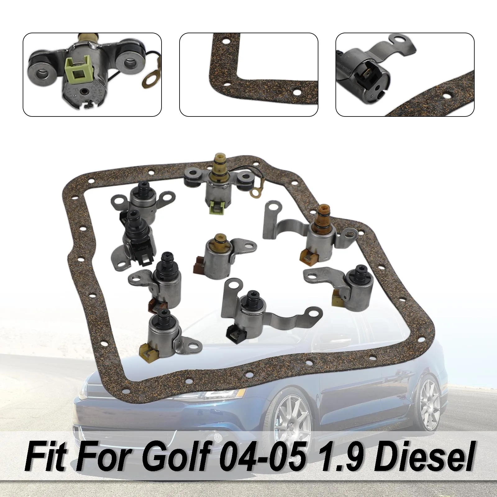 

Topteng JF506E 09A Transmission Shift Solenoid Set Gasket For Volkswagen (21340)*