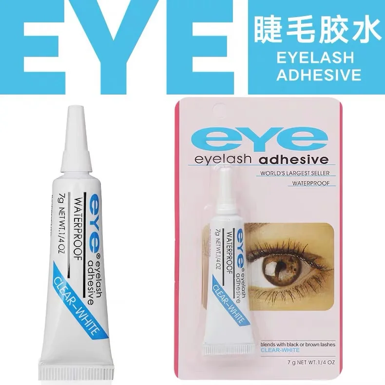 

7g Waterproof Tool Makeup Accessories Eyelash Glue New Strong False Eyelash Lash Glue Adhesive Dark or Clear Maquillaje Tools