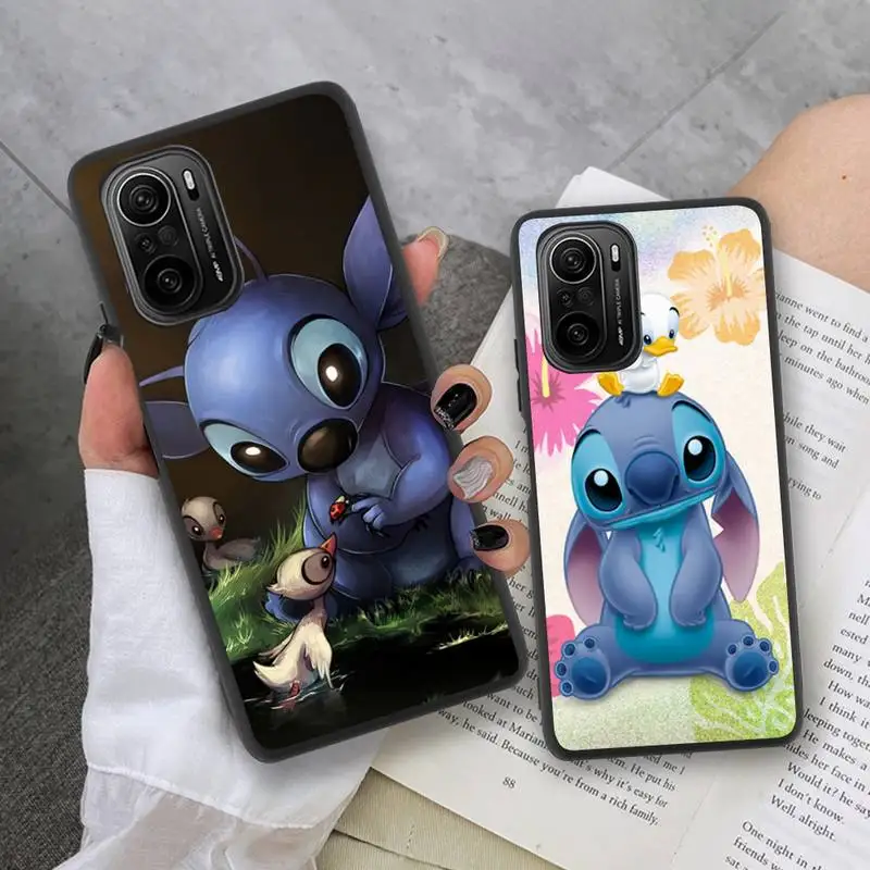 

Kawaii Cartoon Stitch Phone Case for Xiaomi Mi Note 11 10 9 8 6X 11X Lite 9T CC9 Pro SE