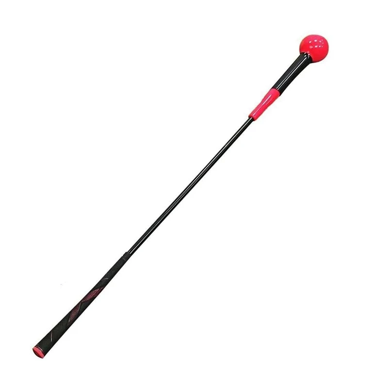 

Top!-40Inch Golf Swing Trainer Aid Indoor/Outdoor Swing Correction Practice For Chipping Improve Flexibility Tempo
