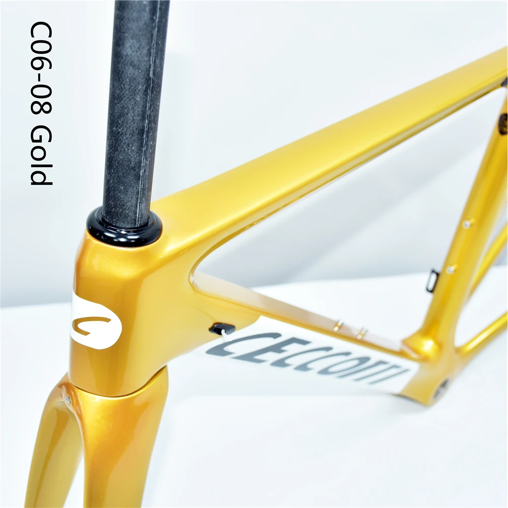 Карбоновая рама шоссейного велосипеда нижний кронштейн BSA V-образный обод