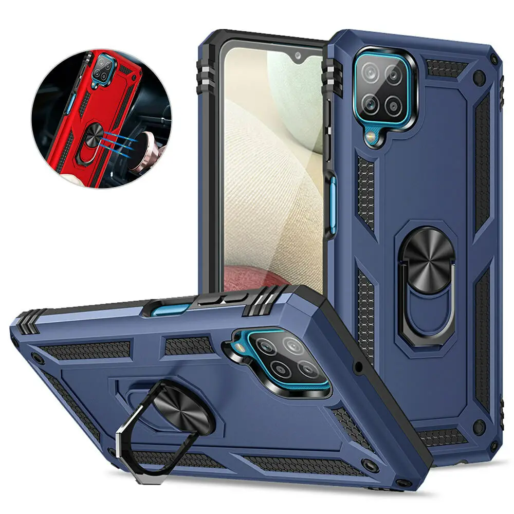 

For Samsung Galaxy A10 A20 A30 A40 A50 A70 A10E A20E Armor Car magnet Case For A10S A20S A30S A01 A11 A21 A31 A41 A51 A71 5G