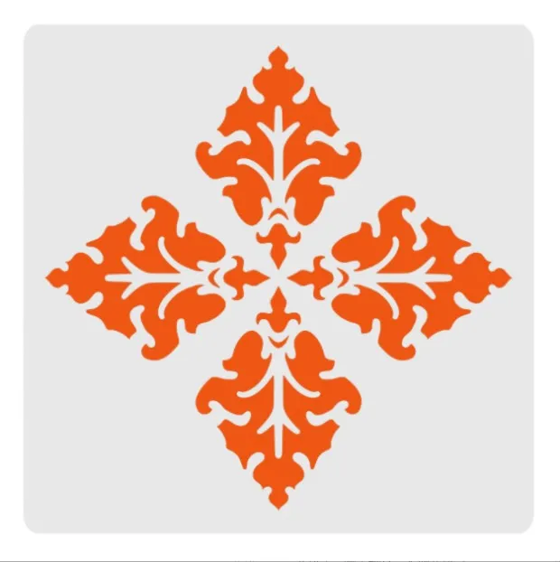 

15*15 Creative Layering Stencils for Diy scrapbook/photo album Decorative Embossing spray painting tool graffiti hand home decor