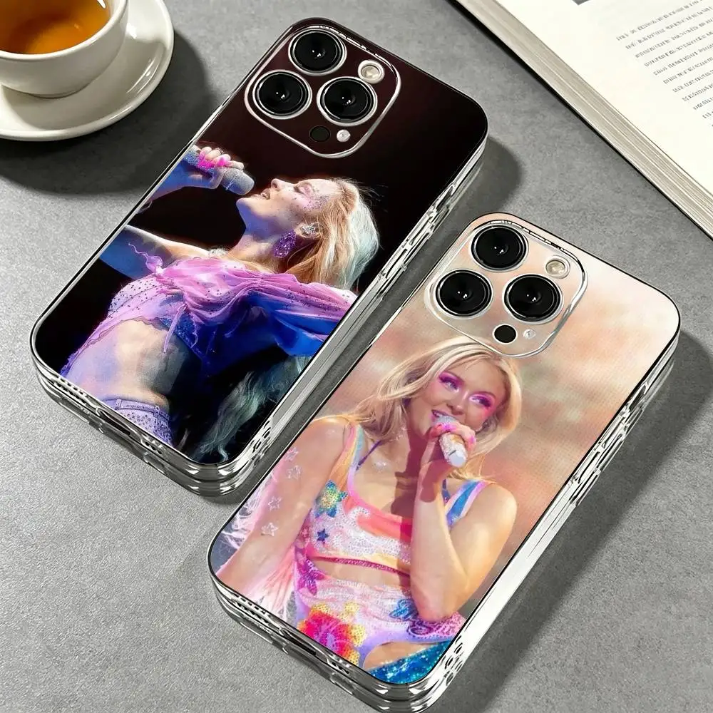 Фото Прозрачный противоударный чехол для телефона Singer Zara Larsson Venus для iPhone 17, 16, 15, 11, 12, 14, 13 Pro Max, Mini, X, XR, 7 Plus, 17E №1