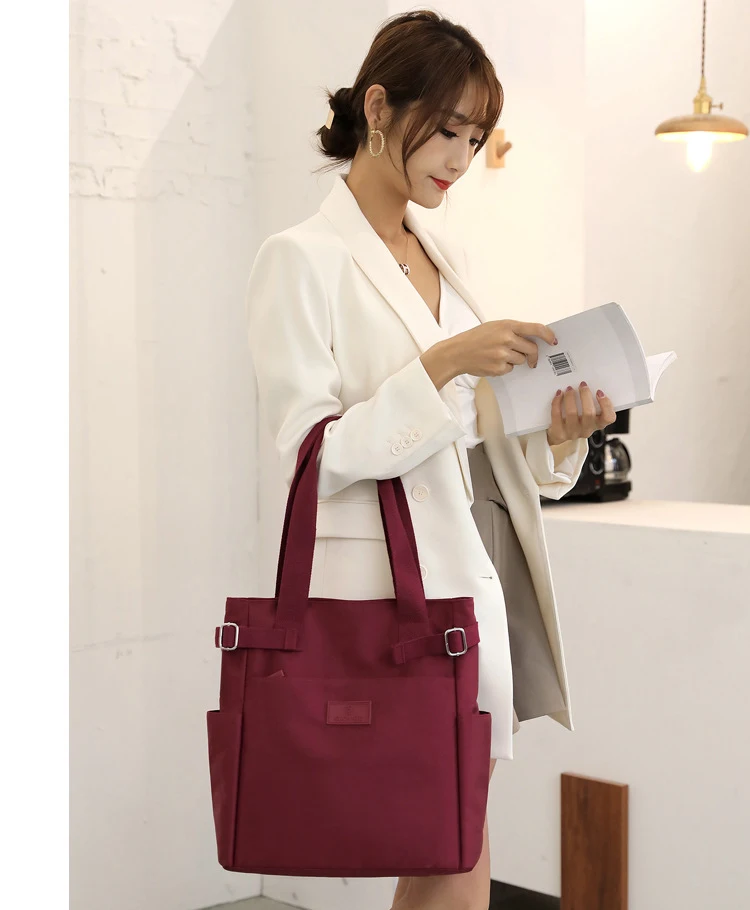 Aliwood Women's Bags Oxford Cloth Shoulder Bags Tote Large-Capacity Casual Nylon Outdoor Travel Commuter Handbags Shopping Bags