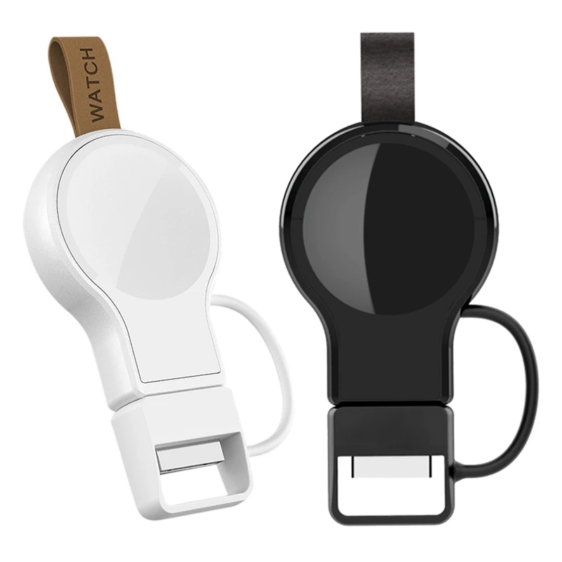 

Portable USB Watch Charger Magnetic Wireless Fast Charger For Apple Watch Series 5 4 3 2 1 Keychain Charger